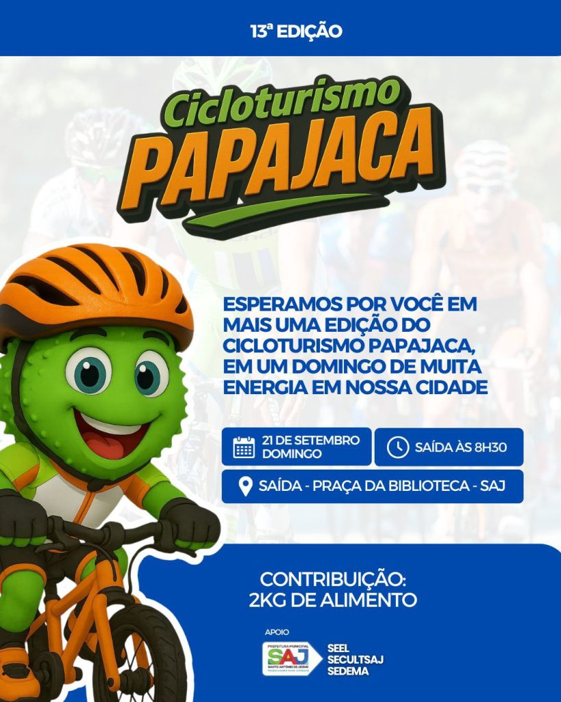 Prefeitura de Santo Antônio de Jesus apoia a 13ª edição do Cicloturismo Papajaca